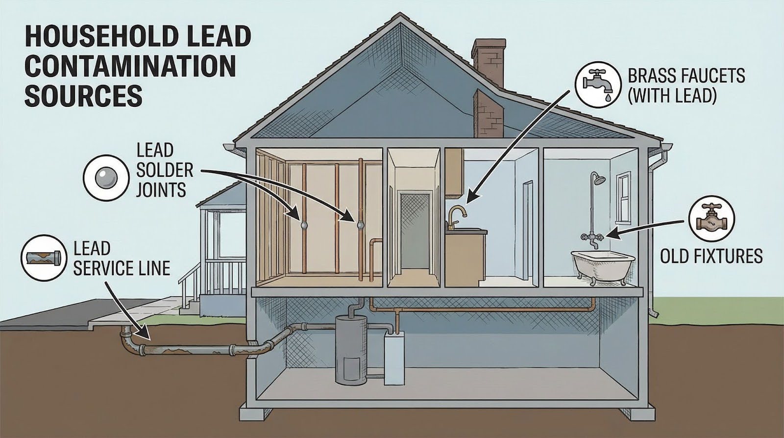 K L Contractor Plumbing Inc | Old Pipes Water Quality: Effects and Staining in Marietta Homes old pipes water quality