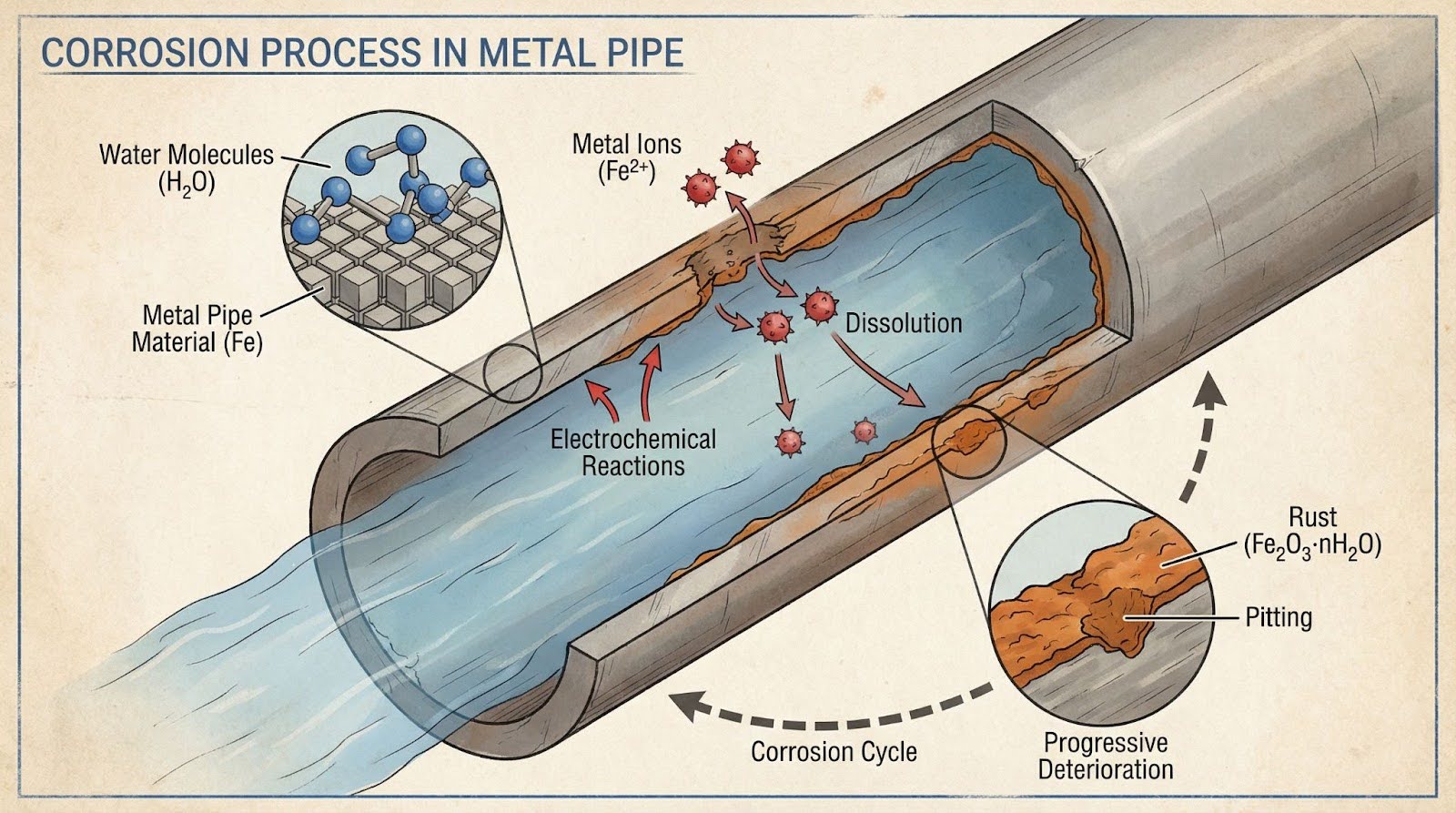 K L Contractor Plumbing Inc | Old Pipes Water Quality: Effects and Staining in Marietta Homes old pipes water quality