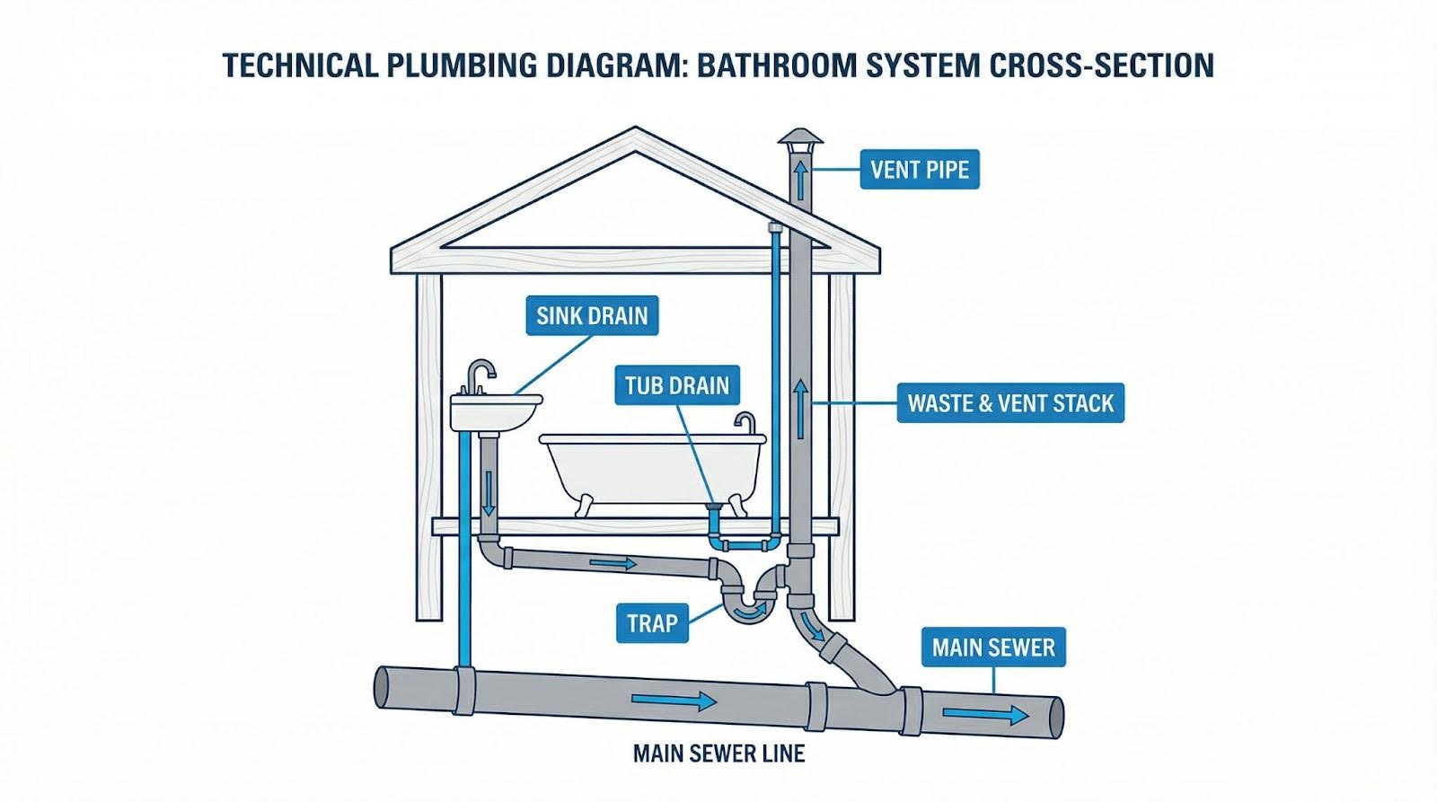 K L Contractor Plumbing Inc | Understanding Bathroom Sink Backing Up Into Bathtub: Causes & Remedies K L Contractor Plumbing Inc | Understanding Bathroom Sink Backing Up Into Bathtub: Causes & Remedies
