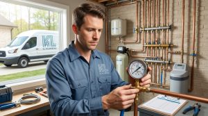 K L Contractor Plumbing Inc | The Most Common Plumbing Problems in Milton, GA Homes Plumber testing water pressure u… 202605112023