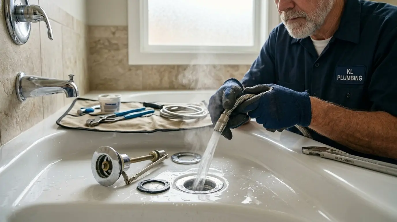 K L Contractor Plumbing Inc | How to Unclog a Drain: A Complete Home Guide (2026) how to unclog a drain (12,100/mo)